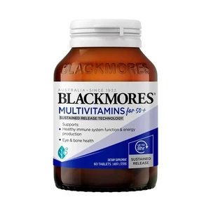 (PRE ORDER) Blackmores Multivitamin For 50+ Sustained Release 60 Tablets shelf life 2yrs